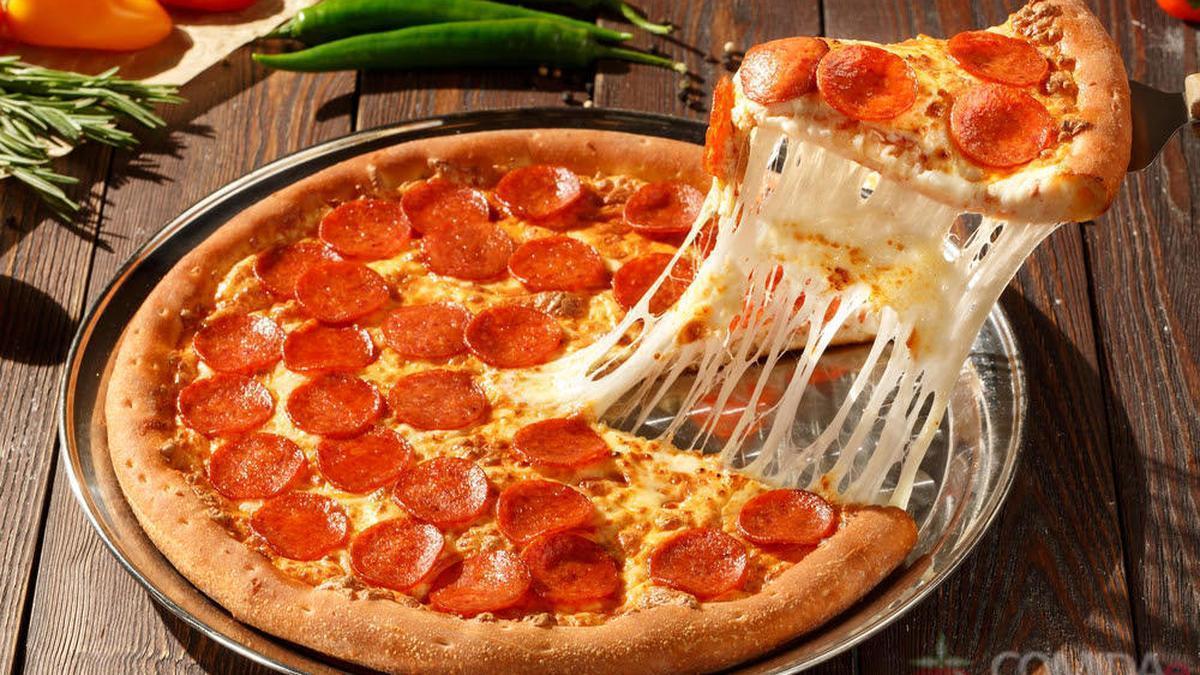 A deliciosa pizza do la pizza